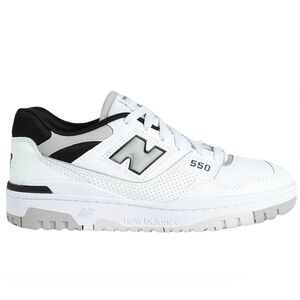 New Balance Men's 550 White and Gray Sneakers US Size 13